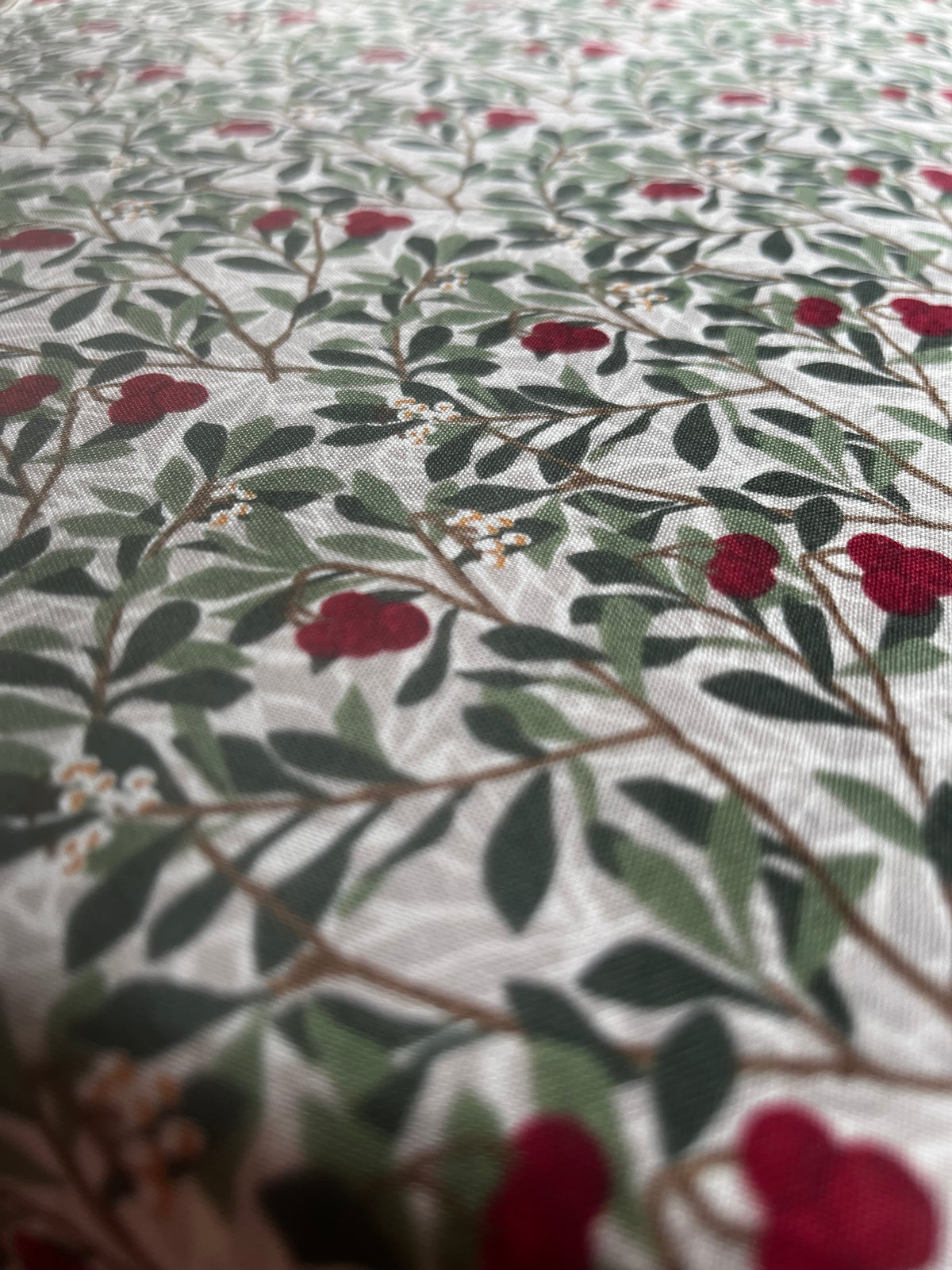 Close-up of William Morris Arbutus print