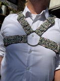 X Harness — Pimpernel in Salmon (William Morris)